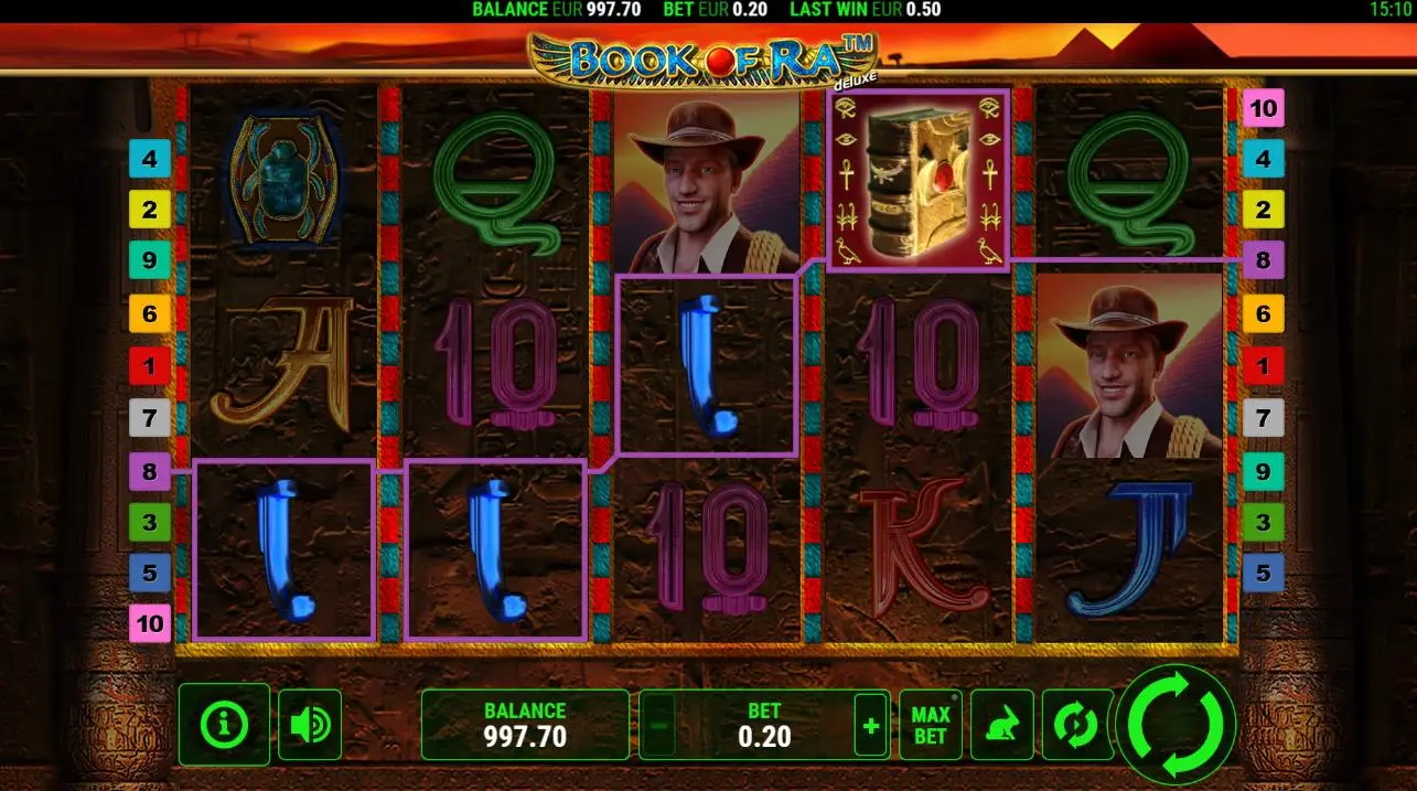 φρουτάκια Book of Ra